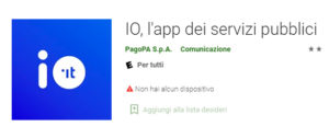 App IO download per dispositivi Android