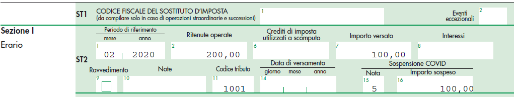 3 versamento degli importi per il 50% entro il 16 dicembre 2020 e con prosecuzione del versamento del restante 50% a rate nel corso del 2021