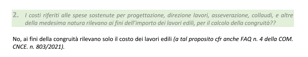 FAQ della Commissione Nazionale paritetica delle Casse Edili