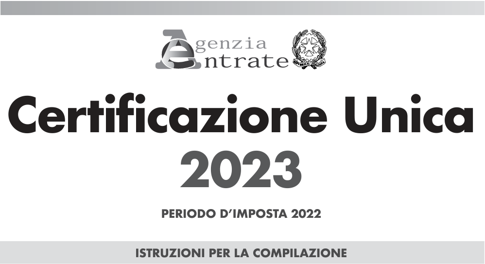 CU 2023 istruzioni per la compilazione