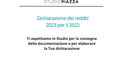 campagna redditi 2023 per il 2022_vieni da noi