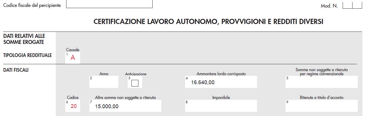 Forfetari sportivi dilettantistici superiori ai 15.000 euro senza anticipazioni