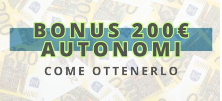 BANNER BONUS 200 EURO AUTONOMI