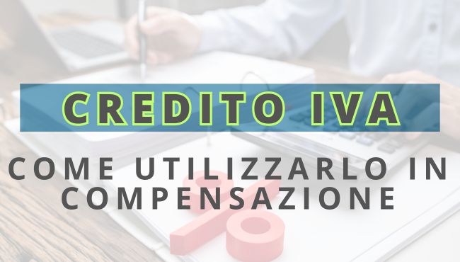 Banner credito iva come utilizzarlo in compensazione