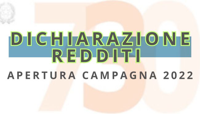 BANNER DICHIARAZIONE REDDITI 2022