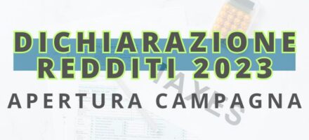 Banner dichiarazione redditi 2023