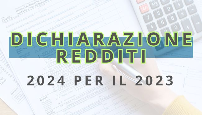 BANNER Dichiarazione 2024 per il 2023