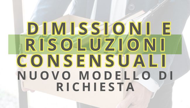 Banner Convalida – dimissioni e risoluzioni consensuali