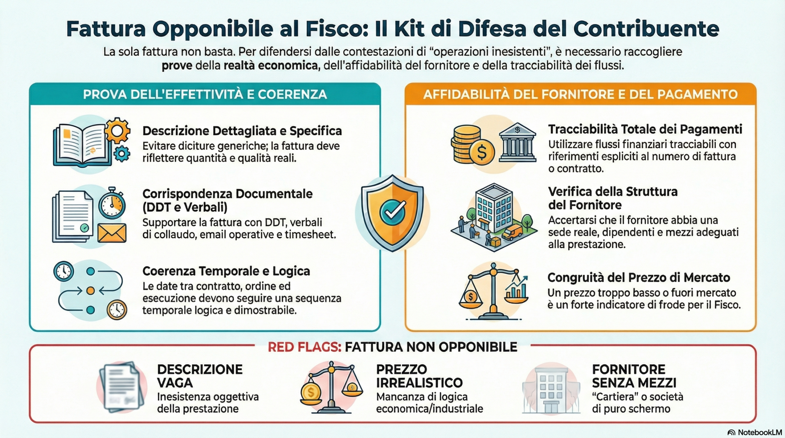 come devono essere le fatture